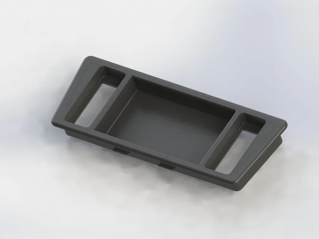 Vide poches central pour double chargeur USB