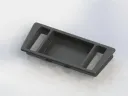 Vide poches central pour double chargeur USB